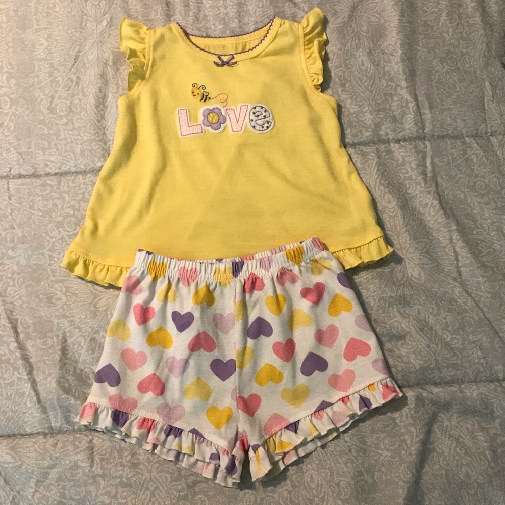 Carter’s Child Of Mine 18 M Summer Love Pajamas Baby Toddler